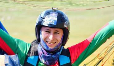 Житель Мозыря получил звание мастера спорта благодаря любви к парапланеризму 